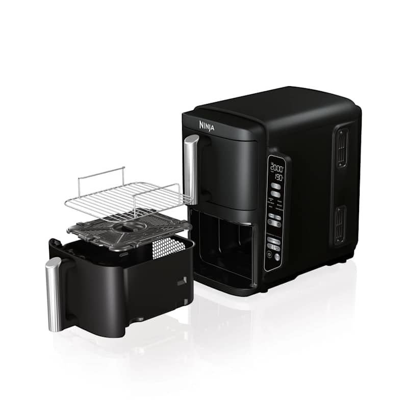 Ninja Foodi Dual Zone Airfryer AF300EU - Zo goed als nieuw, Ophalen, Zo goed als nieuw, Airfryer, 1500 gram of meer