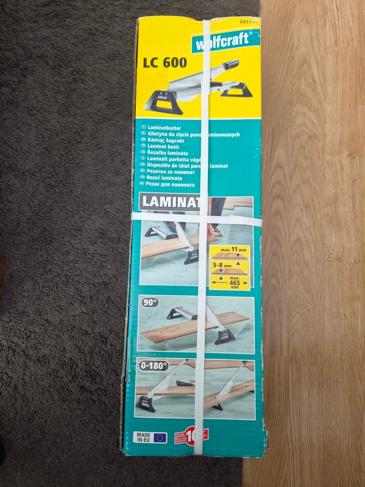 Wolfcraft Laminaatsnijder LC 600 - Zo goed als nieuw, Ophalen