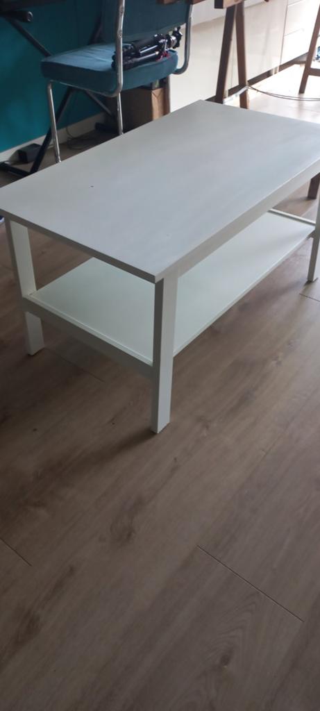 IKEA LUNNARP Salontafel - Wit., Gebruikt, 50 tot 100 cm, Modern, Scandinavisch, Minder dan 50 cm