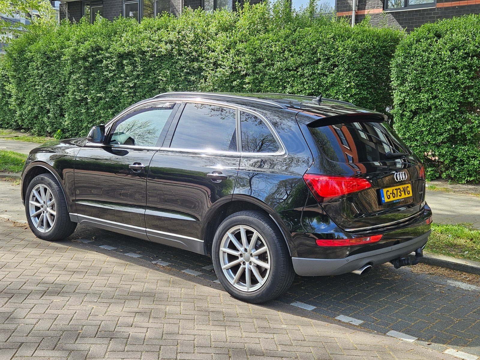 Audi Q5 2.0 Tfsi 169KW Quattro S-tronic 2016 Zwart, Auto's, Audi, 4 cilinders, Zwart, 14 km/l, Vierwielaandrijving