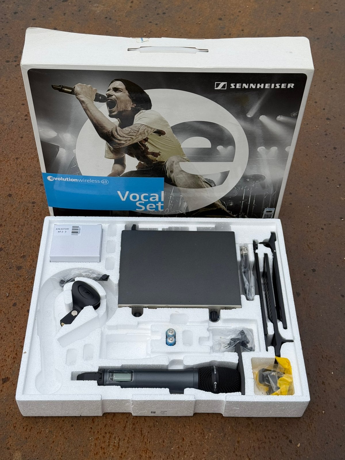 (2x) Sennheiser EW500-935 G3 (Band GB, 606-648MHz) handheld, Ophalen of Verzenden, Nieuw, Zangmicrofoon, Draadloos