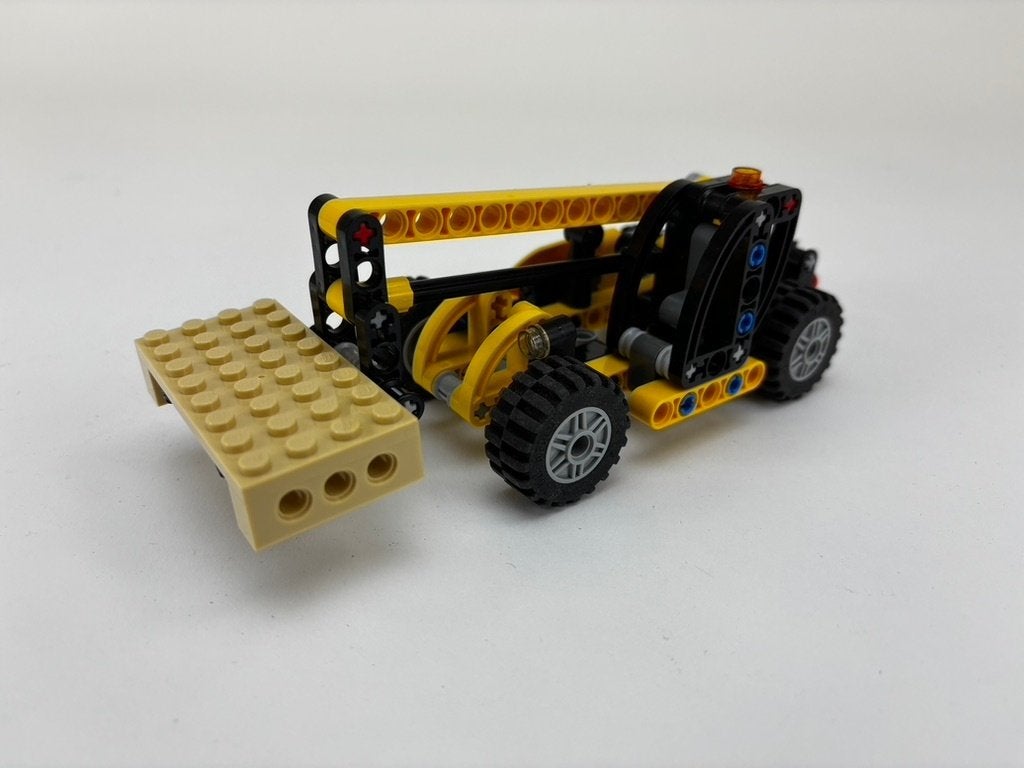 Lego 8045 Telehandler, Lego, Compleet, Ophalen of Verzenden, Zo goed als nieuw