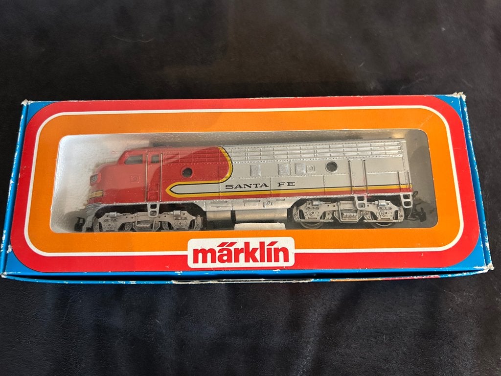 marklin SANTA FE combinatie 3060/4060, Wisselstroom, Gebruikt, Locomotief, Ophalen of Verzenden