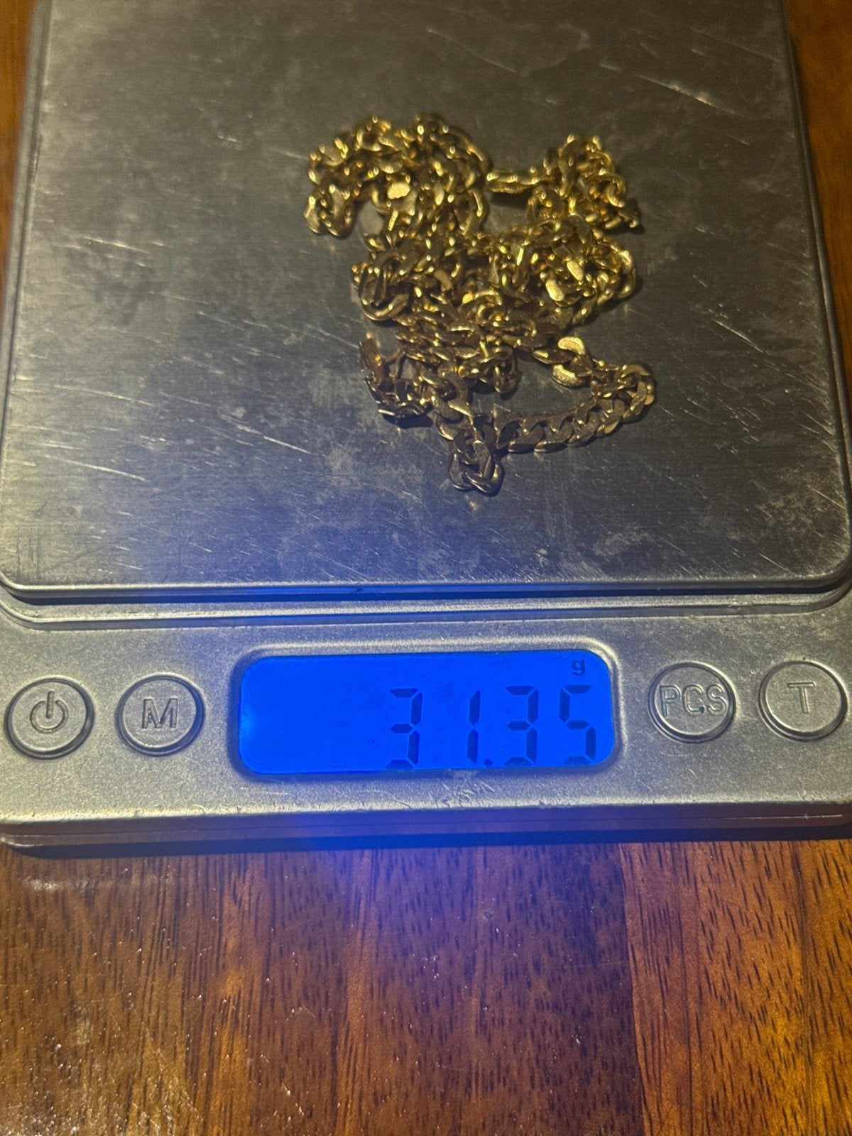 Gouden ketting - 31.35 gram, Ophalen of Verzenden, Gebruikt, Goud