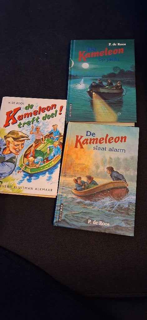3 Kameleon boeken, Boeken, Gelezen, H. de Roos, Ophalen of Verzenden, Fictie