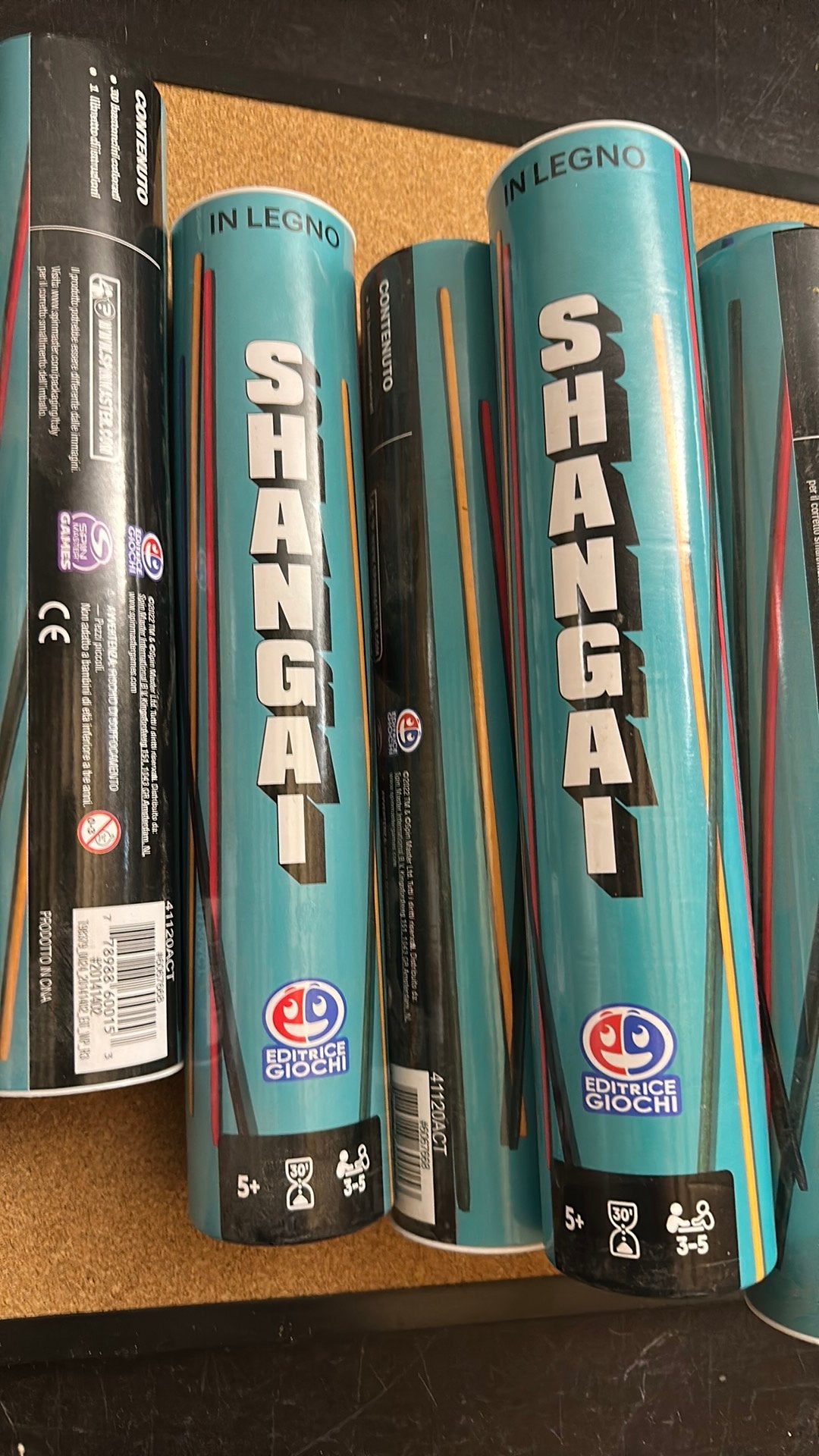 10x Shangai Mikado Spel - Houten Mikado Stokjes, ., Nieuw, Ophalen of Verzenden, Drie of vier spelers