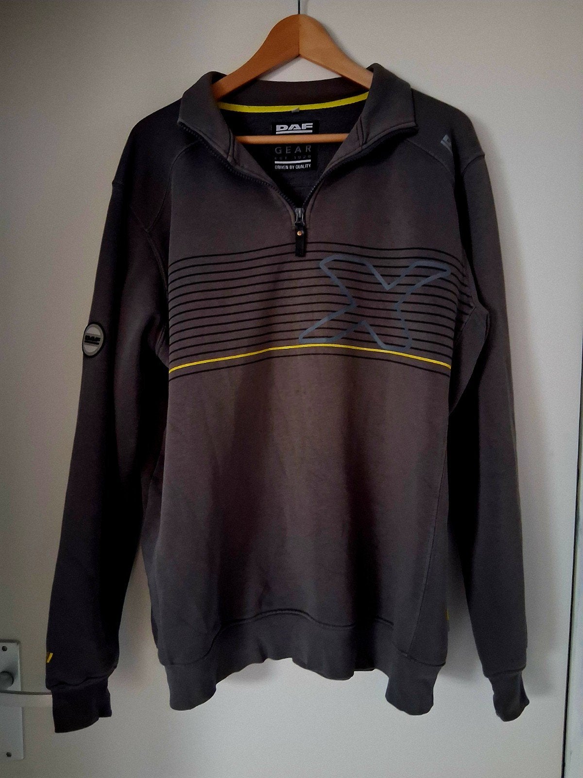 DAF trui/sweater xl, Ophalen of Verzenden, Zo goed als nieuw, Maat 56/58 (XL), Blauw