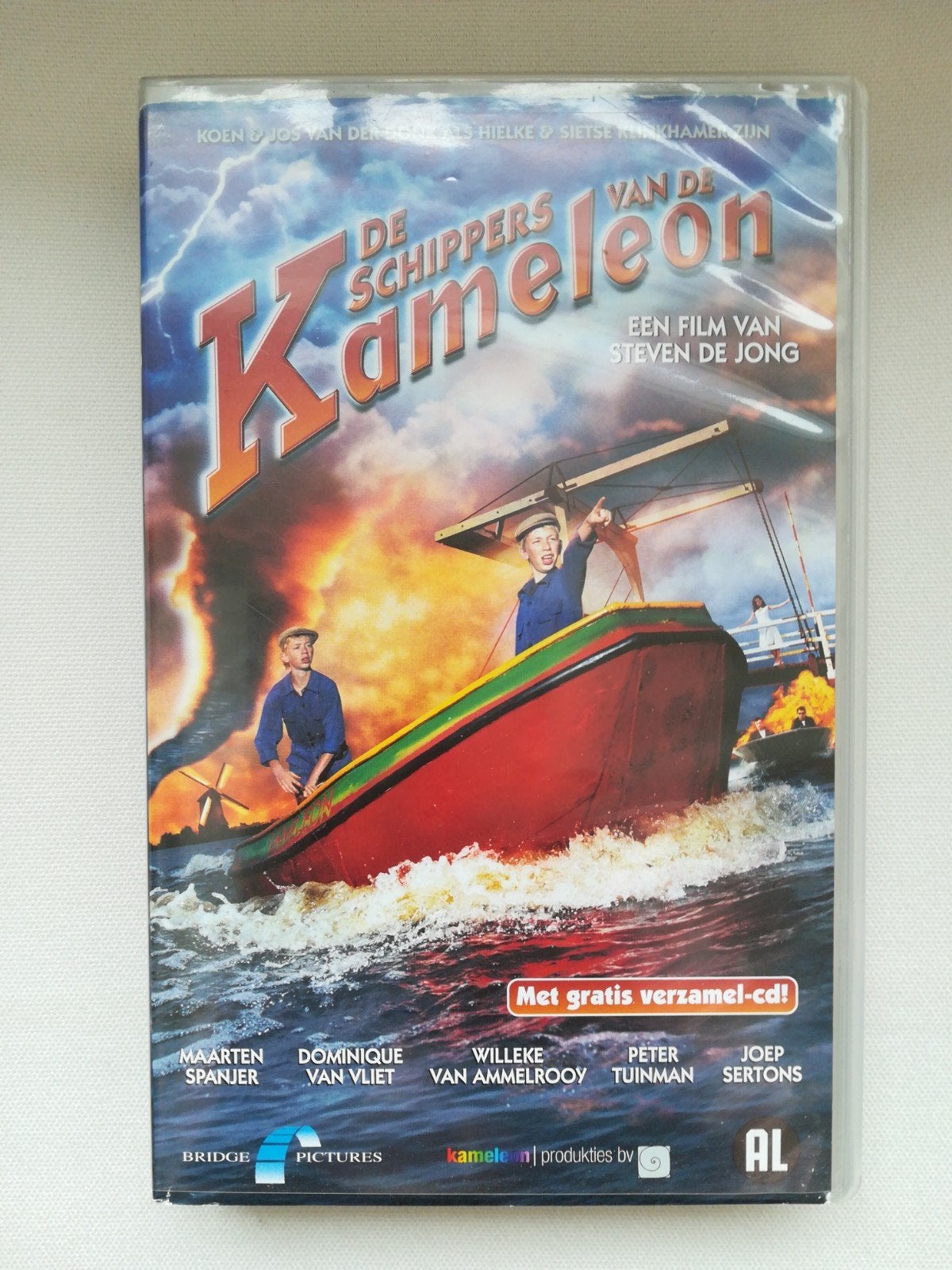 De schippers van de Kameleon, Alle leeftijden, Kinderfilm, Zo goed als nieuw, VHS