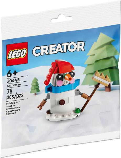 Lego Creator polybag 30645 Sneeuwpop, Lego, Nieuw, Ophalen of Verzenden, Compleet