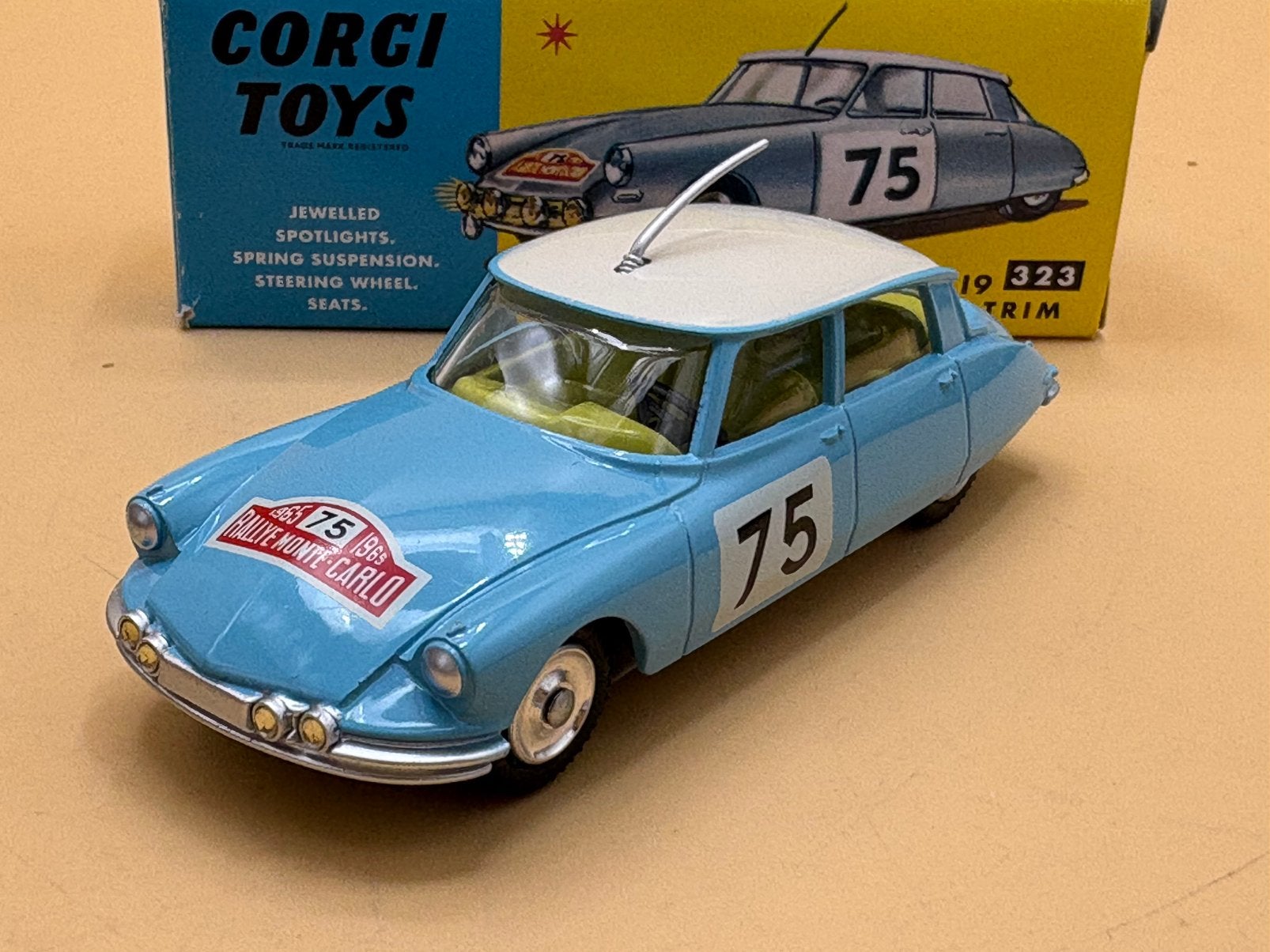 Citroën DS19 Monte Carlo 1/43 Corgi Toys re-edition, Verzenden, Nieuw, Auto, Corgi