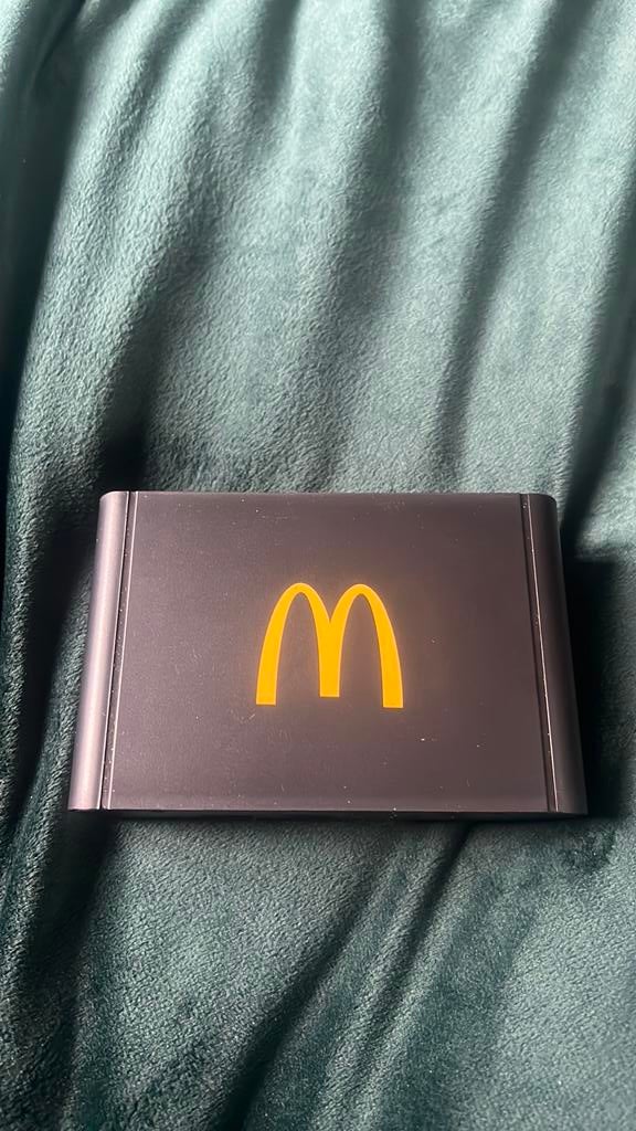 Mcdonalds wekker, Ophalen, Gebruikt, Zwart