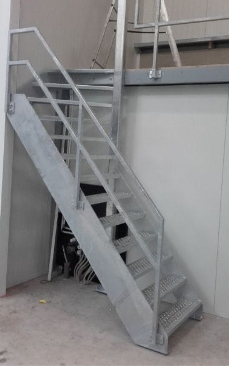 Industriele trap Bordestrap Verdiepingstrap Aluminium, Ophalen of Verzenden