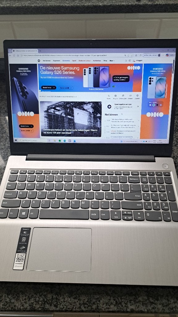 Lenovo Laptop IdeaPad 3 Core i5 10e GEN 8 RAM Dolby Audio, Computers en Software, Windows Laptops, 2 tot 3 Ghz, 15 inch, Lenovo IdeaPad Slim 3
