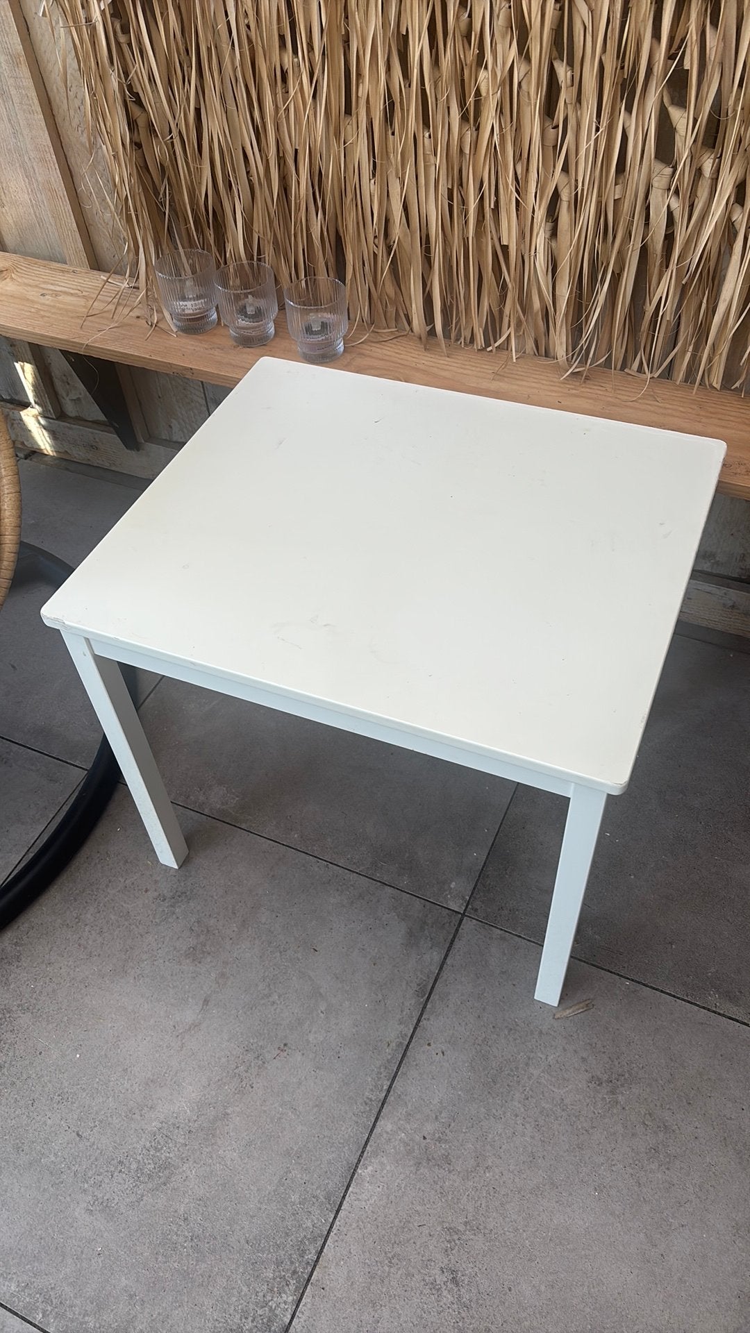 Kindertafel met 1 stoeltje, Ophalen, Gebruikt, Tafel(s) en Stoel(en)