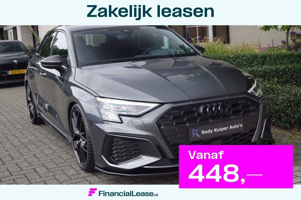 Audi A3 Sportback 45 TFSIe (245pk) 3X S-line S3 Look/Carbon/, Automaat, Dealer onderhouden, Gebruikt, 4 cilinders