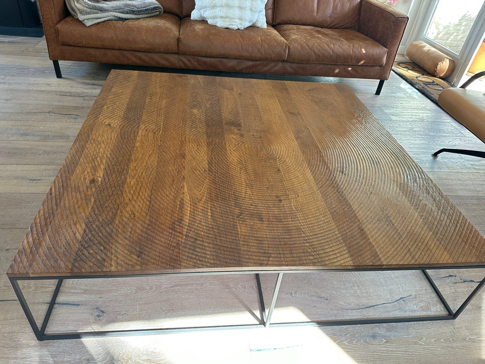 Linteloo salon tafel Roderick Vos eikenhout, Overige typen, Effen, Modern, Ophalen of Verzenden