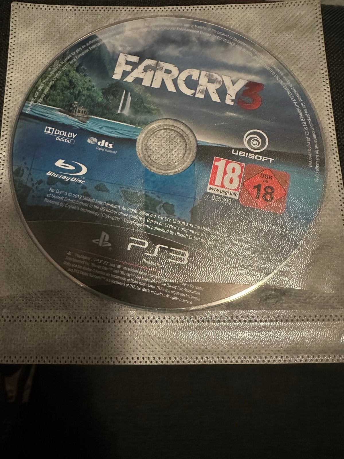 Far Cry 3 PS3 - Disc Only, Online, Gebruikt, Vanaf 18 jaar, Shooter