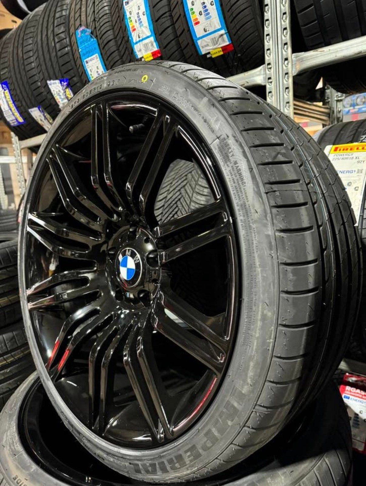 19 inch velgen met banden voor BMW Frankfurt 5x120 5 serie E
