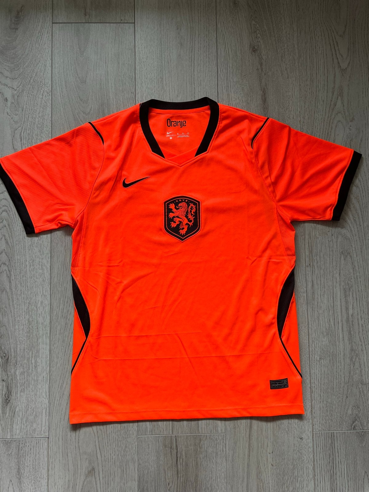 Oranje Nike voetbalshirt - Nederland, Maat 48/50 (M), Oranje, Ophalen of Verzenden, Zo goed als nieuw