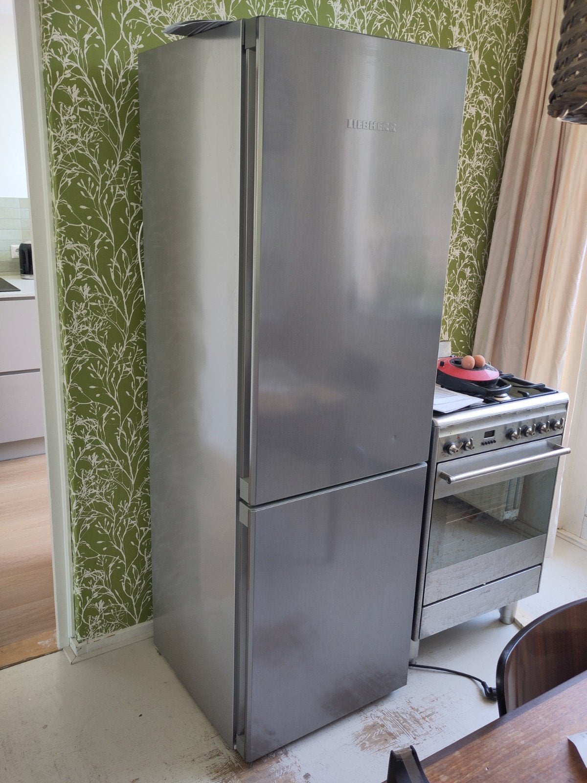 koel-vriescombinatie, Liebherr, alu kleur, 200 liter of meer, Ophalen, Met aparte vriezer, 160 cm of meer