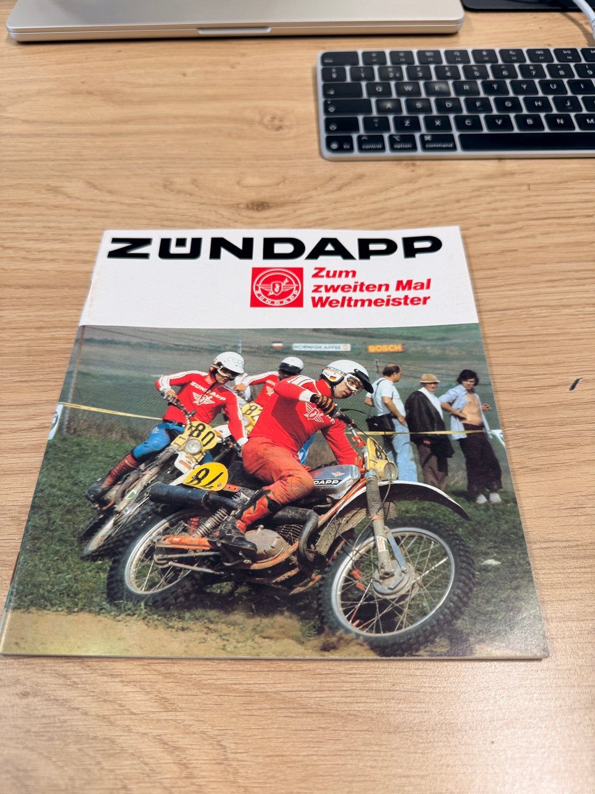 Zundapp GS 6-daagse boekje 1976, Verzenden, Nieuw, Overige typen