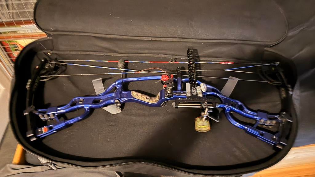 Hoyt carbon spider compound boog, Ophalen, Gebruikt, Compoundboog
