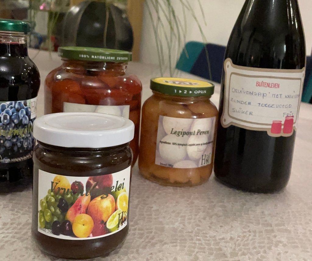 cadeaupakket met biologische inmaakproducten, Diversen, Levensmiddelen, Ophalen of Verzenden