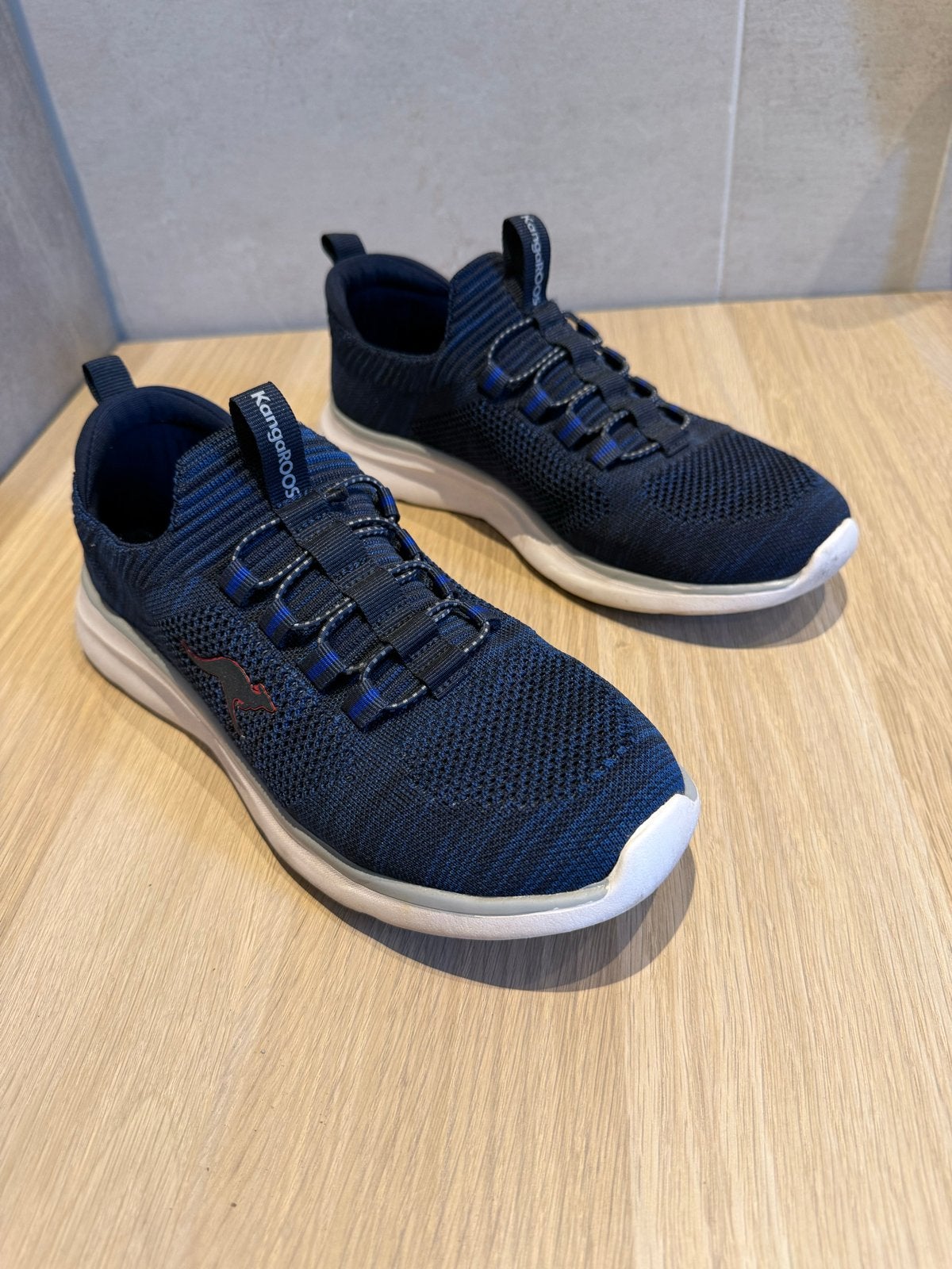 KangaROOS K-Race sneakers - Maat 41 - Zo goed als nieuw, Kleding | Heren, Schoenen, Blauw, Ophalen of Verzenden, Sneakers of Gympen