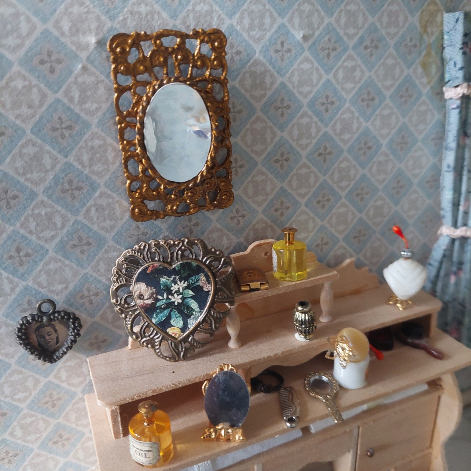 schilderijtje voor poppenhuis, Ophalen of Verzenden, Poppenhuis