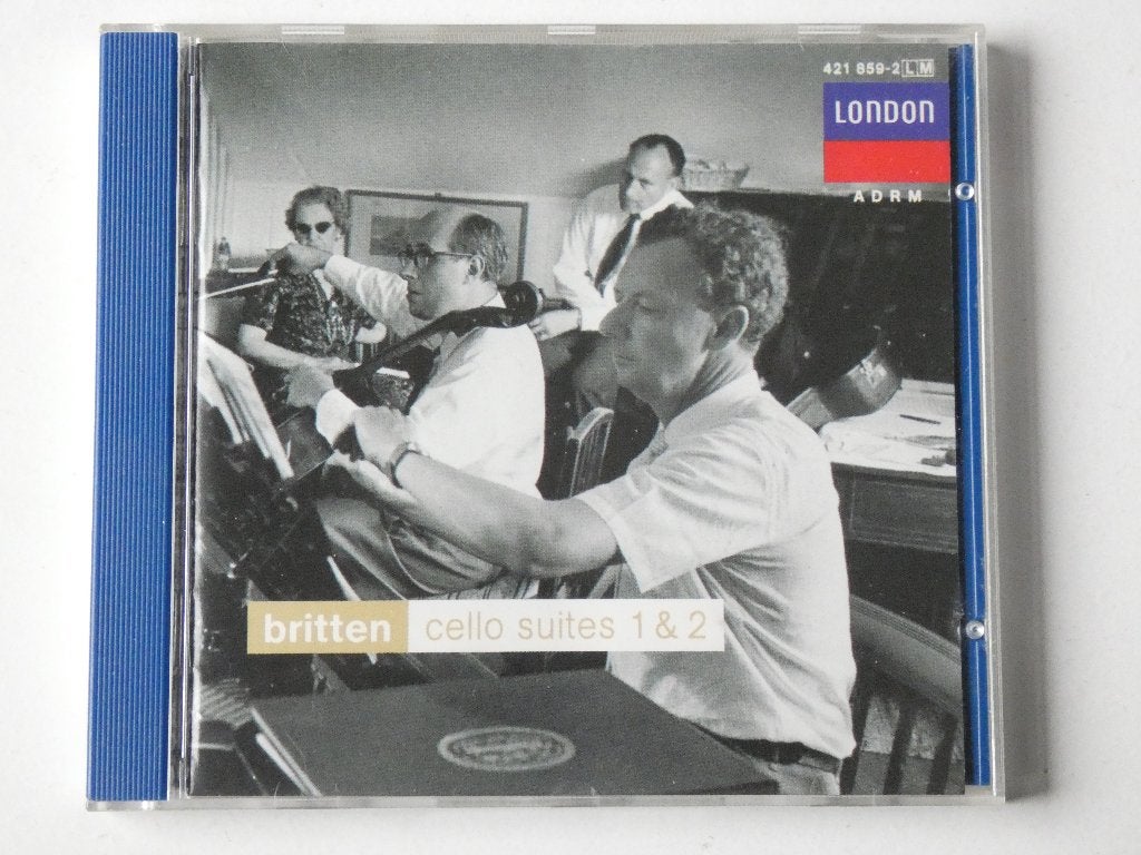 Benjamin Britten, Mstislav Rostropovich – Cello Suites 1 & 2, Verzenden, Gebruikt, Kamermuziek