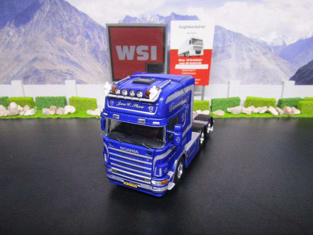Wsi 01-4687 Jan C Skov , Scania 4 Serie Topline 6x2, Ophalen, Nieuw, Bus of Vrachtwagen, Wsi