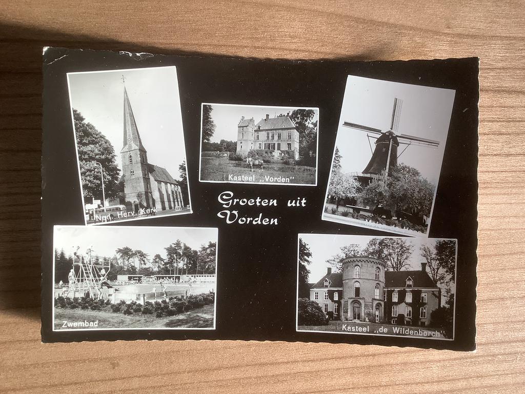 ansichtkaart Vorden, Ophalen of Verzenden, Gelopen