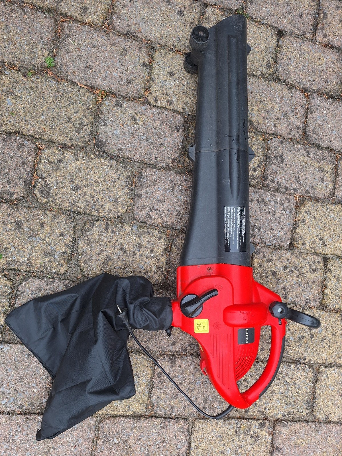 Gamma bladblazer/zuiger, Ophalen, Gebruikt, Handgedragen, Met opvangzak