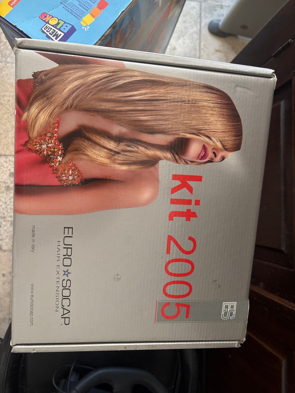 EURO SO.CAP. Kit 2005 Haarverlenging Set, Ophalen of Verzenden, Gebruikt, Pruik of Haarverlenging