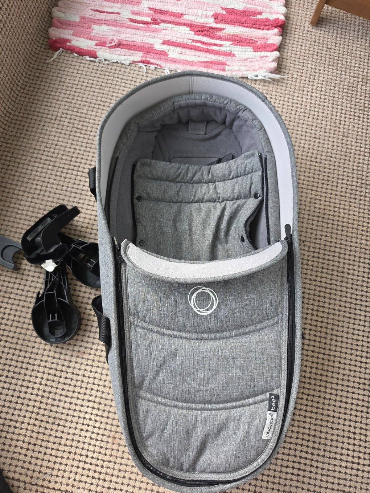 Bugaboo Bee 5 reiswieg met adapters en regenhoes, Ophalen of Verzenden, Zo goed als nieuw, Bugaboo
