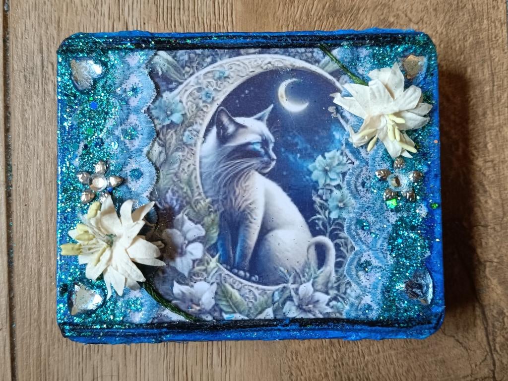 Cat & Moon Shine, Antiek en Kunst, Curiosa en Brocante, Ophalen of Verzenden