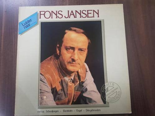 Fons Jansen – Luister Naar ......, Cd's en Dvd's, Vinyl | Nederlandstalig, Zo goed als nieuw, Overige genres, 12 inch, Ophalen of Verzenden