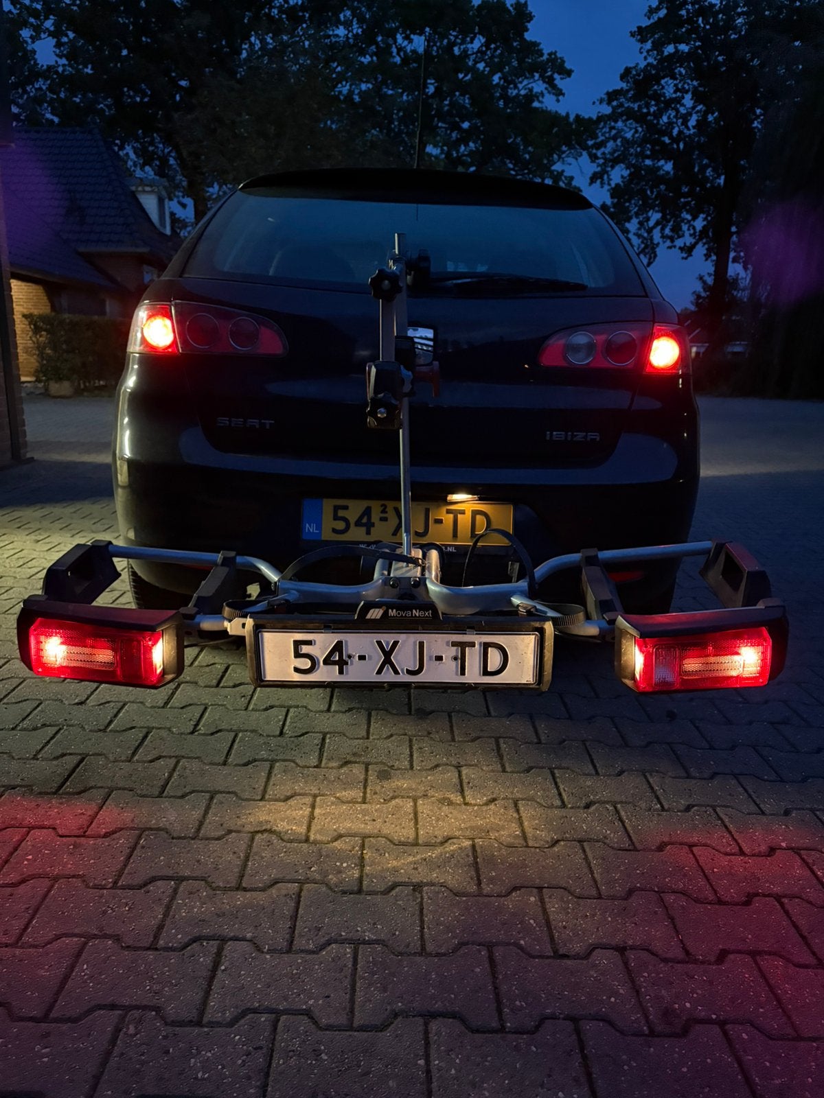 Movanext fietsendrager, Auto diversen, Ophalen, Zo goed als nieuw, Trekhaakdrager