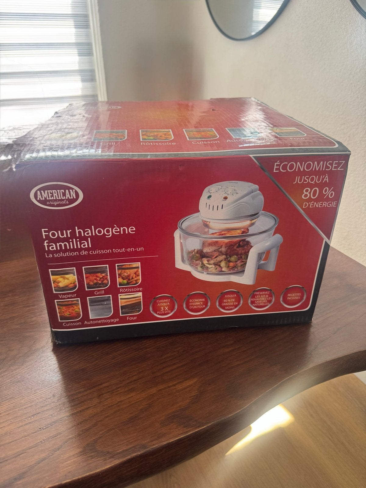 American Originals Halogeenoven - Nieuw in doos, Minder dan 45 cm, Overige merken, Hete lucht, Nieuw