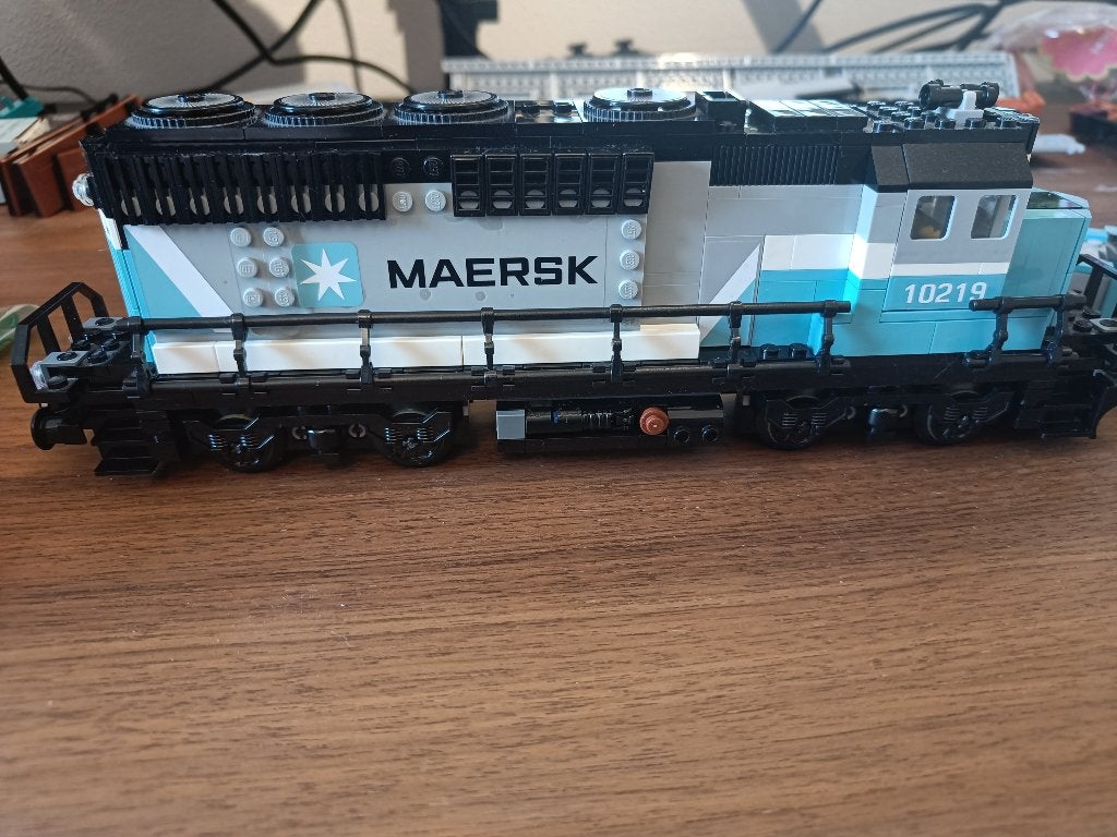 Lego Maersk trein 10219, Kinderen en Baby's, Lego, Ophalen of Verzenden, Complete set, City