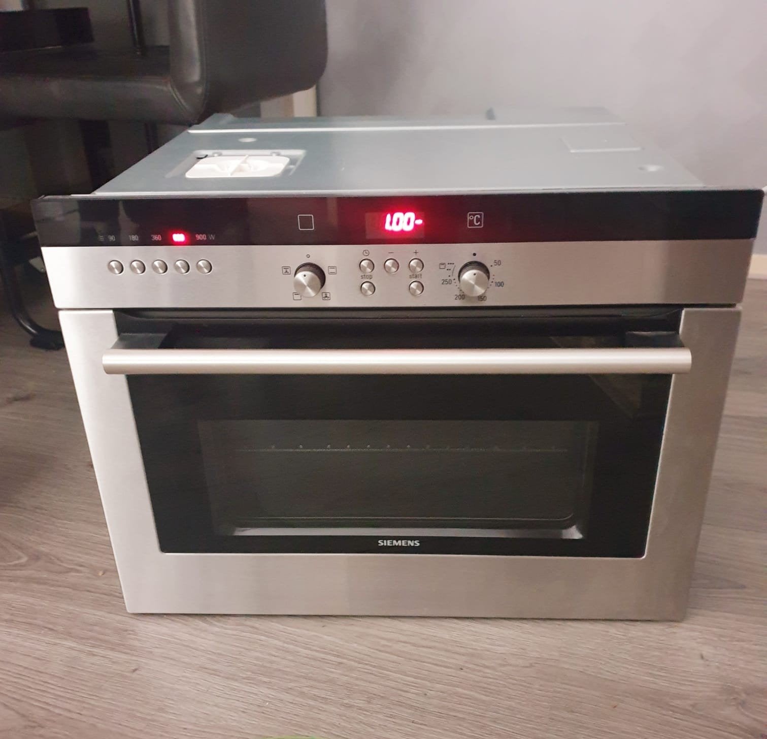 Siemens inbouw combi oven, Witgoed en Apparatuur, 45 tot 50 cm, Siemens, Ophalen of Verzenden, Inbouw