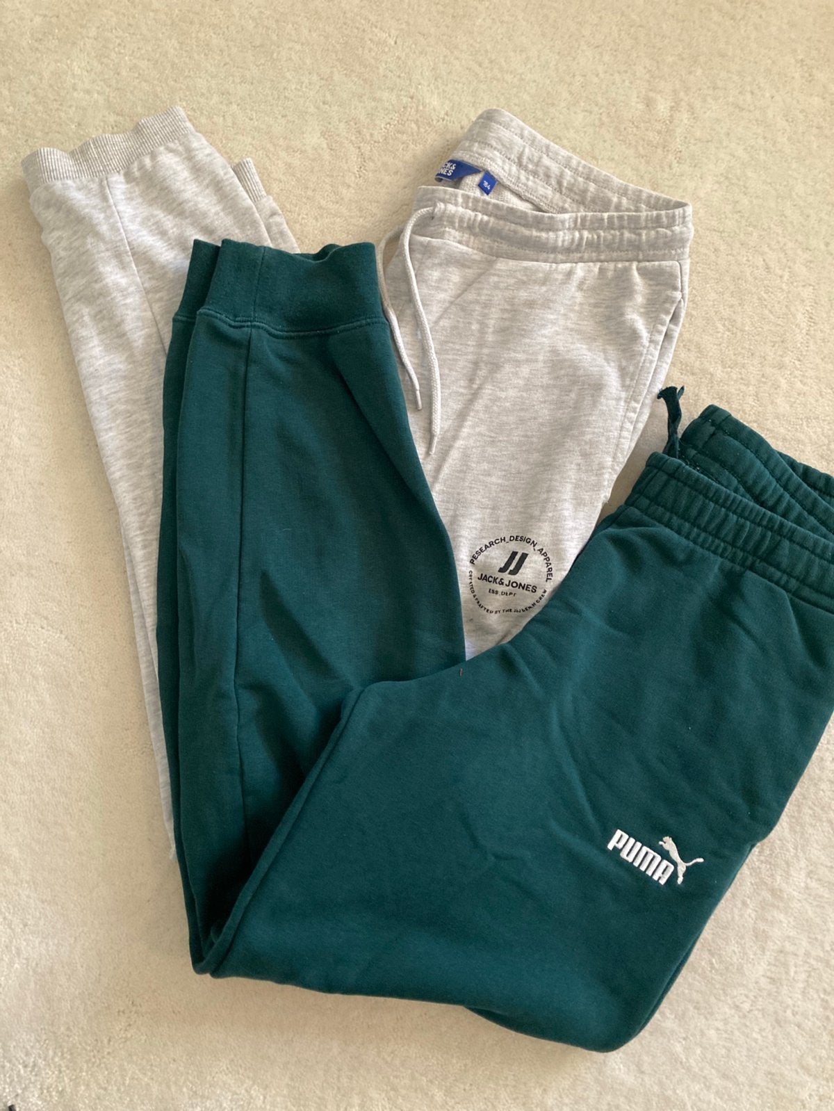 2xjoggingsbroek Puma + Jack&Jones 164, Ophalen of Verzenden, Gebruikt, Jongen, Broek