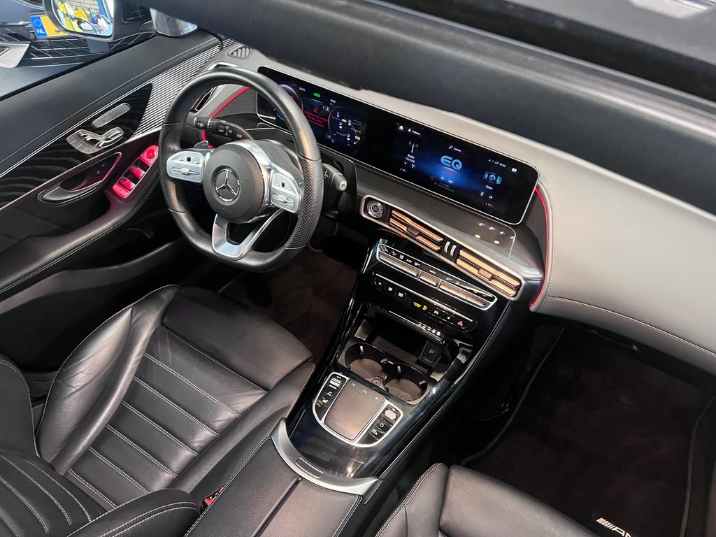 Mercedes-Benz EQC 400 4MATIC Premium Plus 80 kWh - SOH 94% -, Auto's, Zwart, Zwart, Vierwielaandrijving, SUV of Terreinwagen