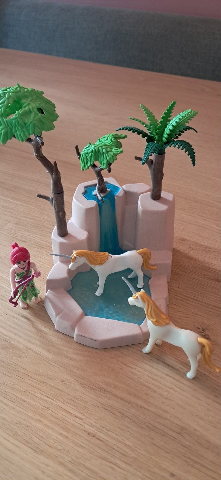 Playmobil Eenhoornbron met elfje en eenhoorns, Complete set, Fantasy, Overige typen, Ophalen of Verzenden