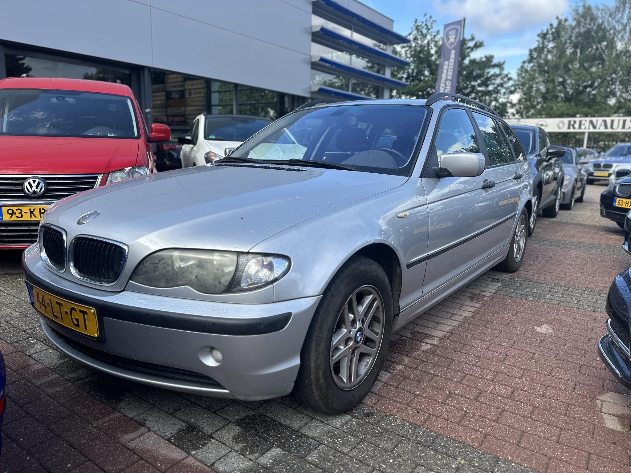 BMW 3-serie Touring 316i Executive Clima Stuurbediening Trek, Auto's, BMW, Handgeschakeld, Zilver of Grijs, Achterwielaandrijving