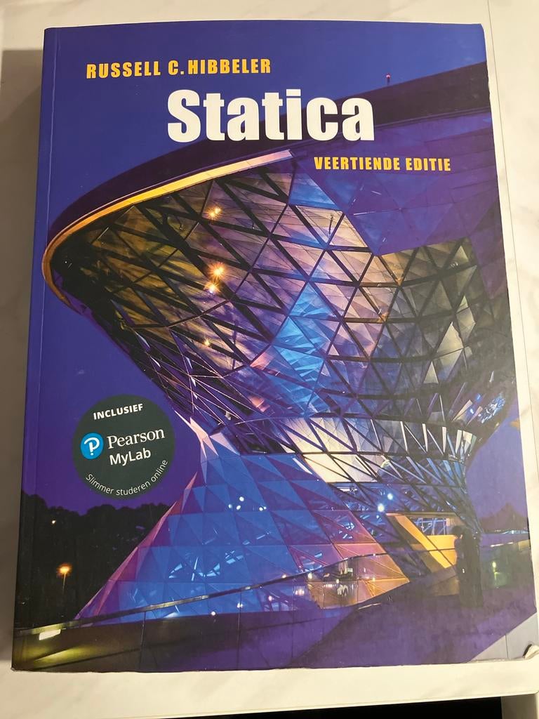 Statica - Russell C. Hibbeler (Veertiende Editie), Ophalen, Beta, Gelezen, HBO