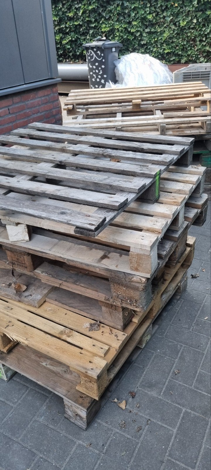 Gratis pallets voor de kachel, Ophalen, 50 mm of meer, Pallet, Minder dan 200 cm