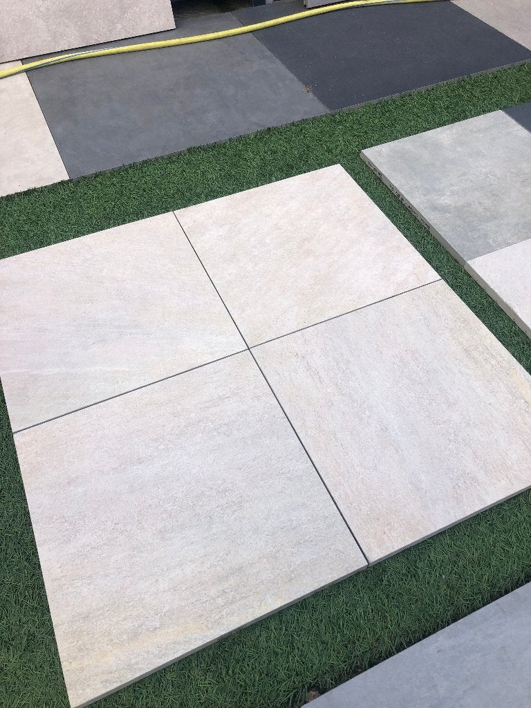 keramische terrastegels 3 cm dik 60x60x3 lichte kleuren, Tuin en Terras, Ophalen of Verzenden, Nieuw