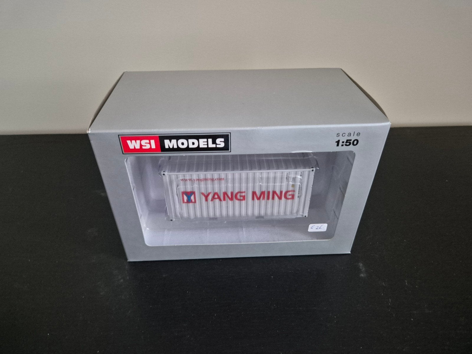 WSI Yang Ming 20ft container, Verzenden, Nieuw, Bus of Vrachtwagen, Wsi