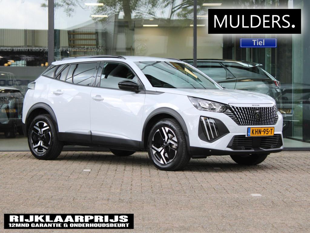 Peugeot 2008 1.2 Hybrid 145 Allure Automaat | Apple Carplay, Auto's, Peugeot, Gebruikt, Euro 6, 1199 cc, Leder en Stof